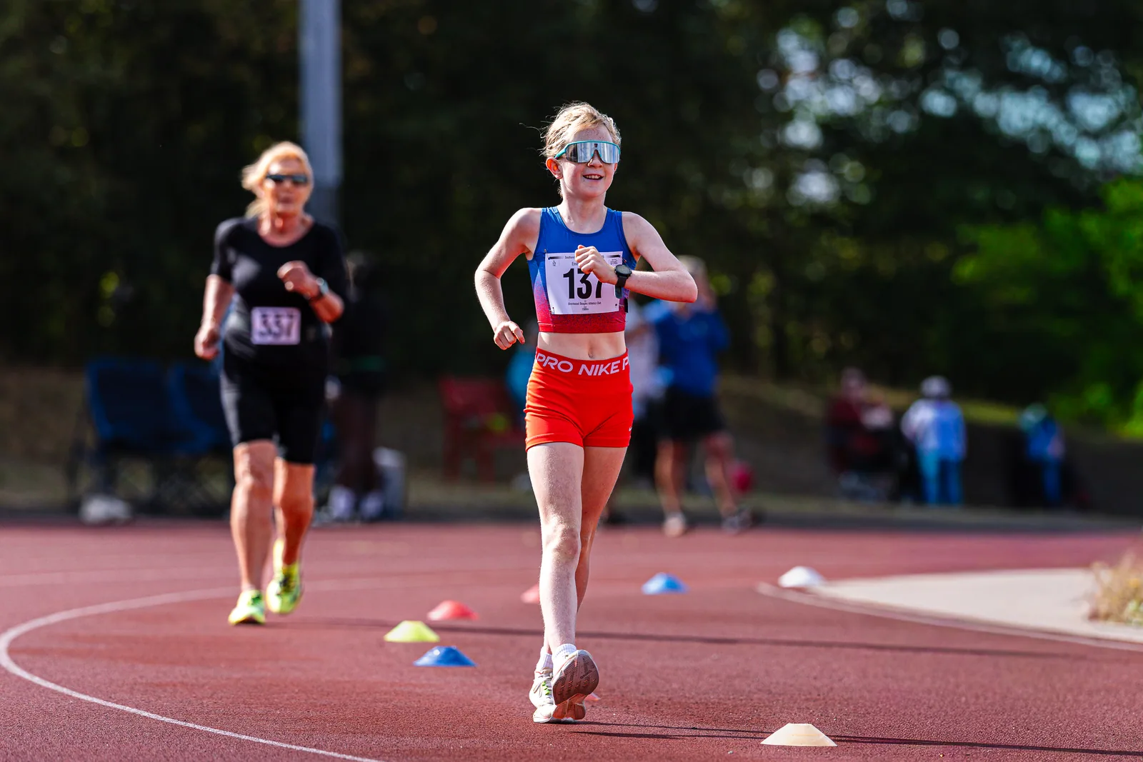 Brentwood Beagles athletes at the Southend Open (Track and Field), Southend, 31 August 2026