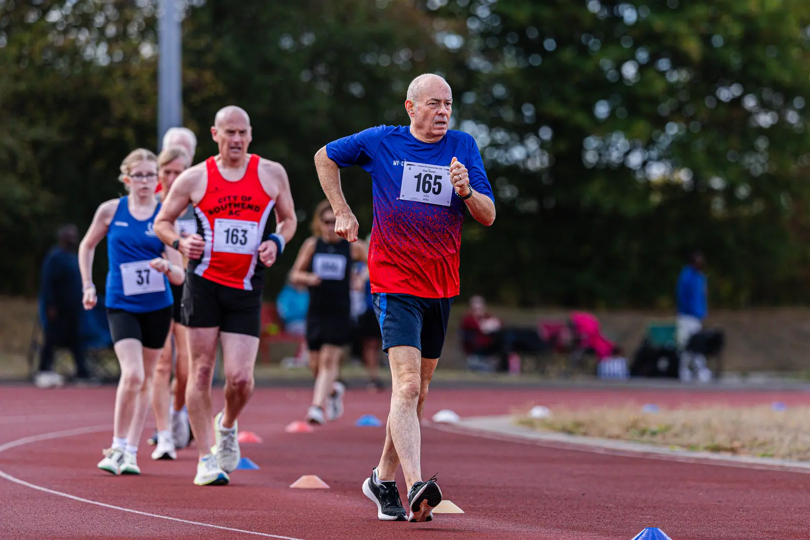 Brentwood Beagles athletes at the Southend Open (Track and Field), Southend, 31 August 2026