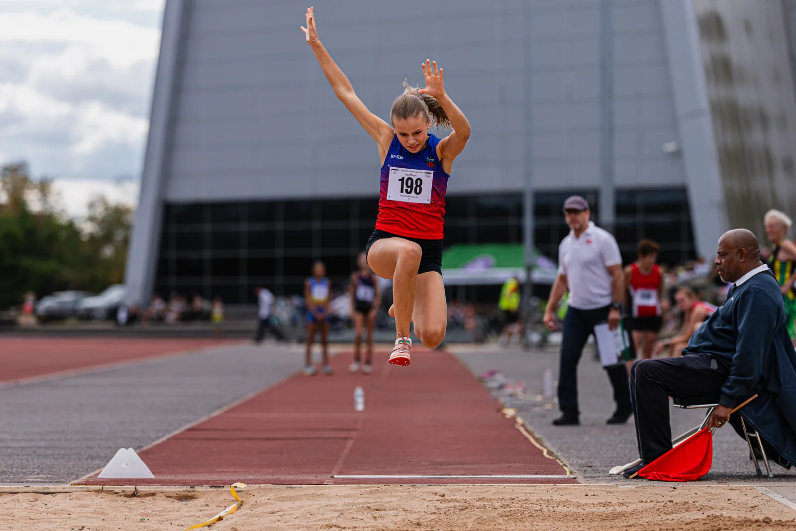 Brentwood Beagles athletes at the Southend Open (Track and Field), Southend, 31 August 2026