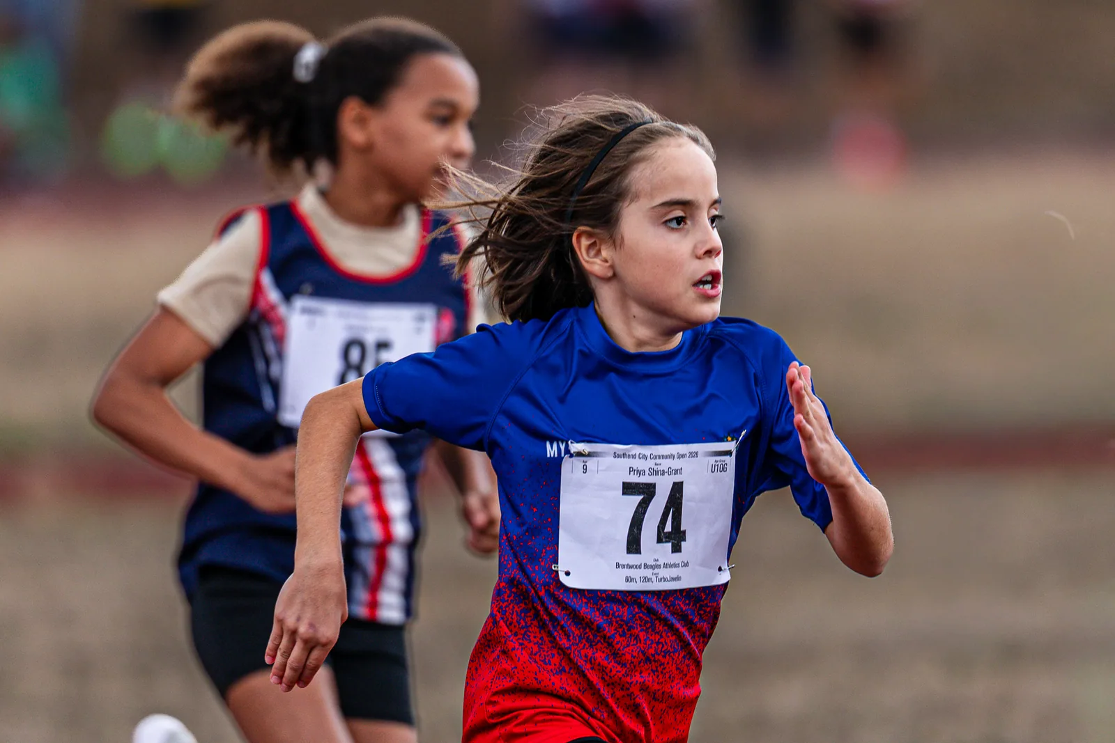 Brentwood Beagles athletes at the Southend Open (Track and Field), Southend, 31 August 2026