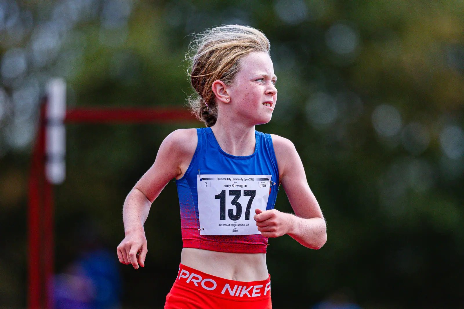 Brentwood Beagles athletes at the Southend Open (Track and Field), Southend, 31 August 2026