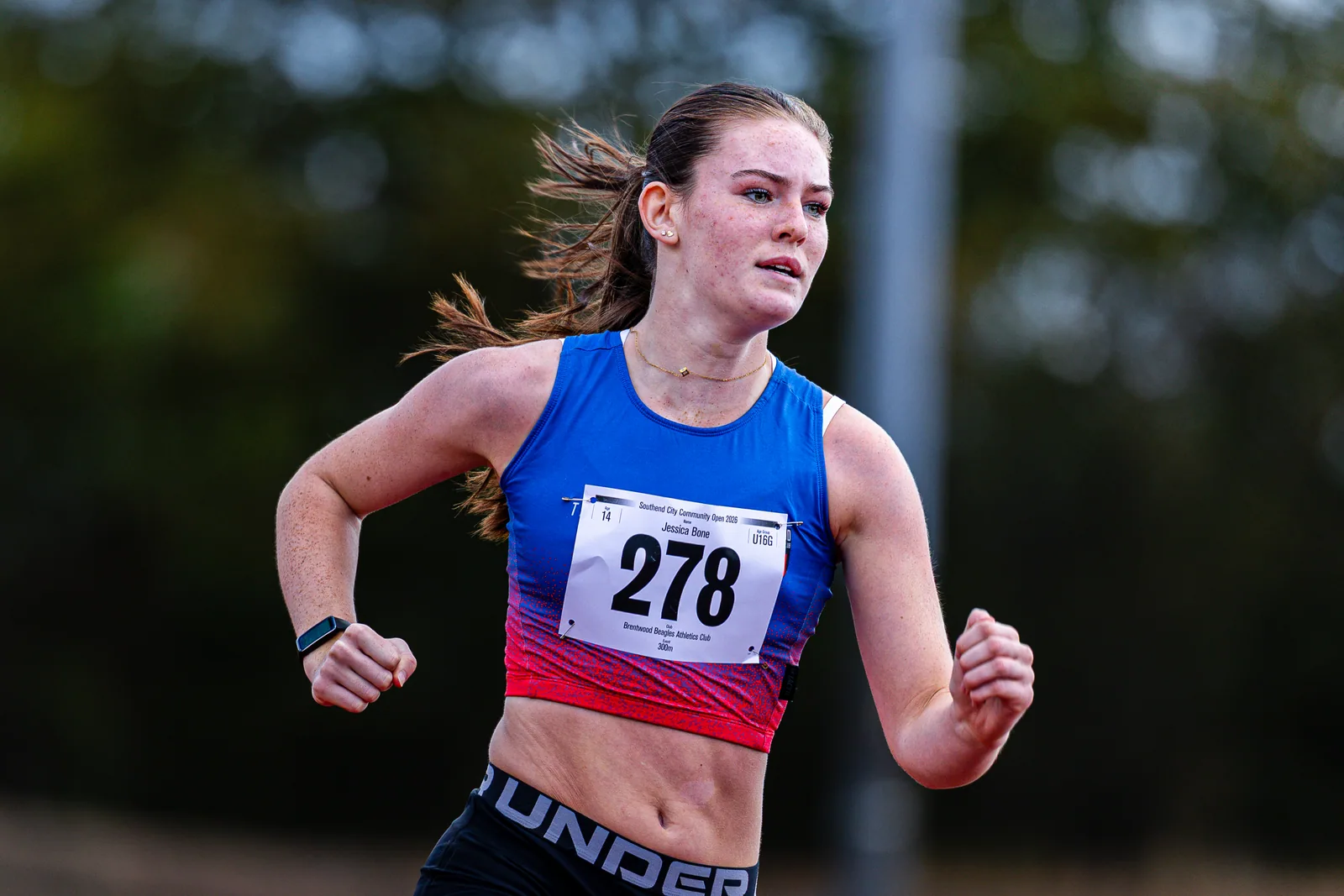 Brentwood Beagles athletes at the Southend Open (Track and Field), Southend, 31 August 2026