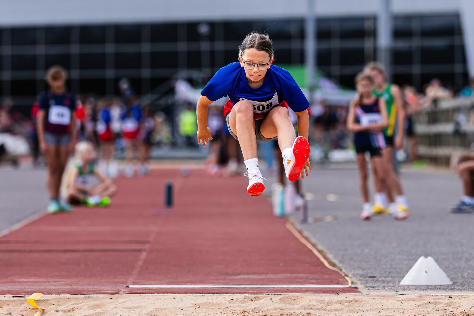 Brentwood Beagles athletes at the Southend Open (Track and Field), Southend, 31 August 2026