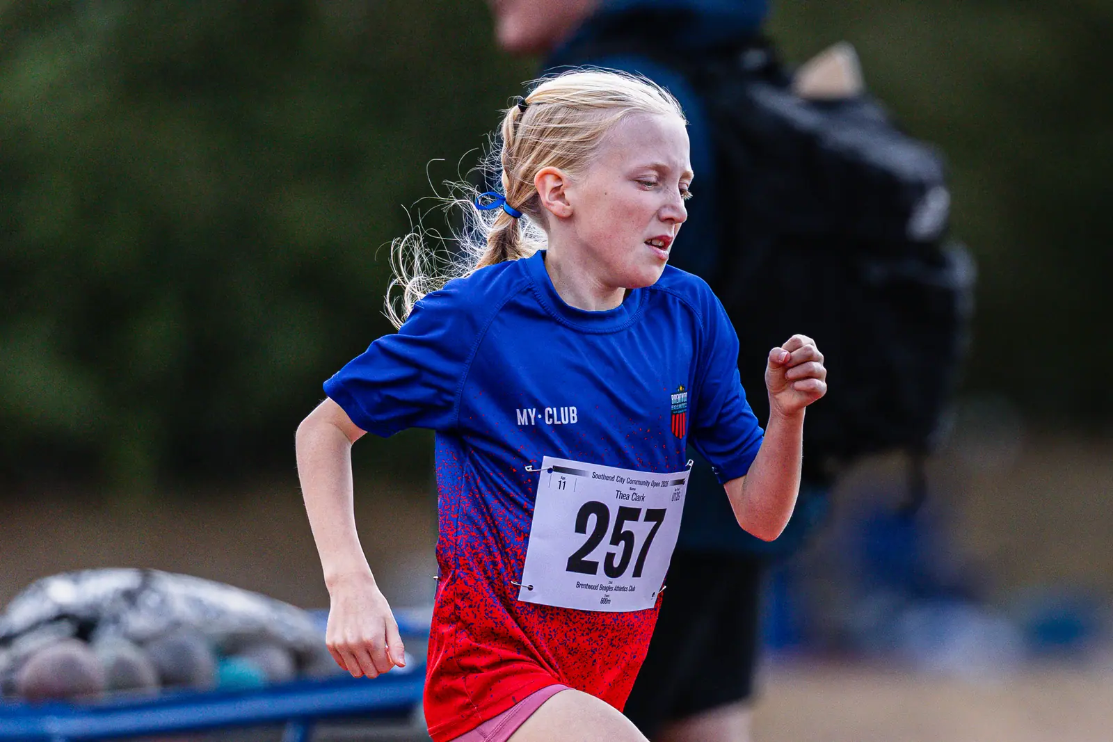 Brentwood Beagles athletes at the Southend Open (Track and Field), Southend, 31 August 2026