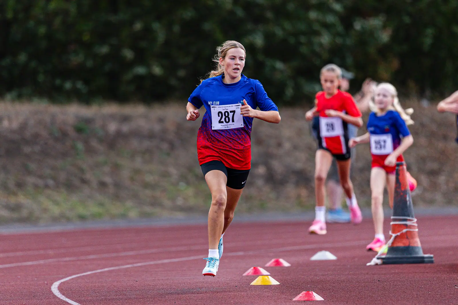 Brentwood Beagles athletes at the Southend Open (Track and Field), Southend, 31 August 2026