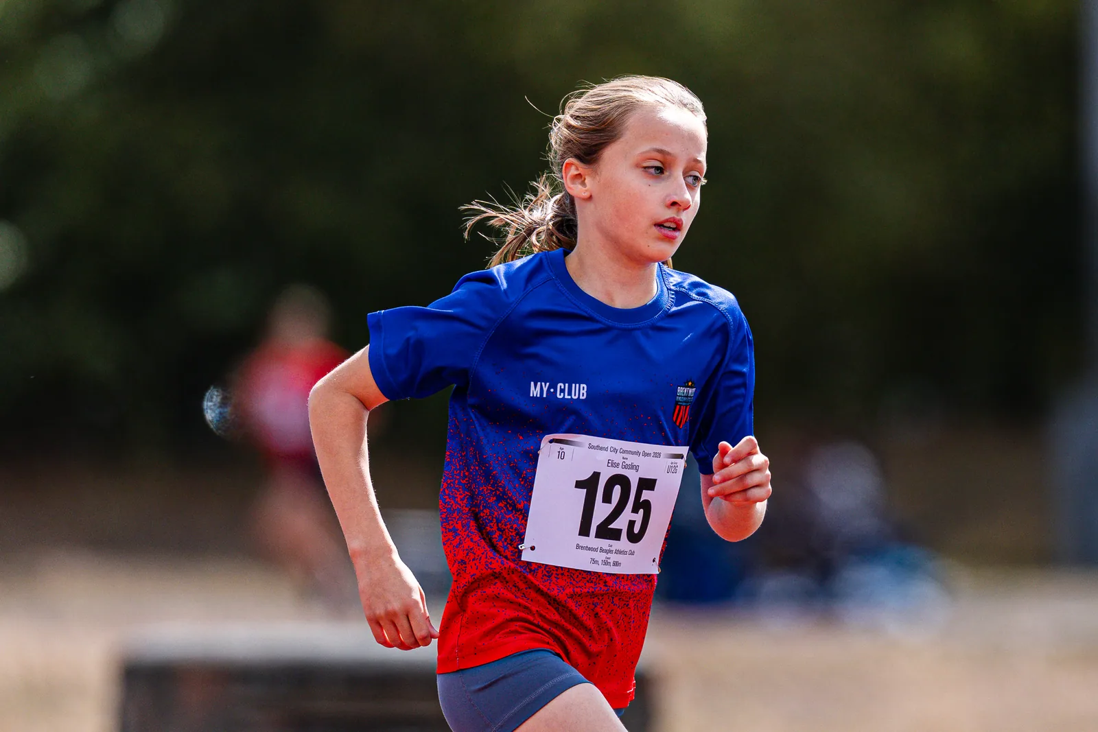 Brentwood Beagles athletes at the Southend Open (Track and Field), Southend, 31 August 2026