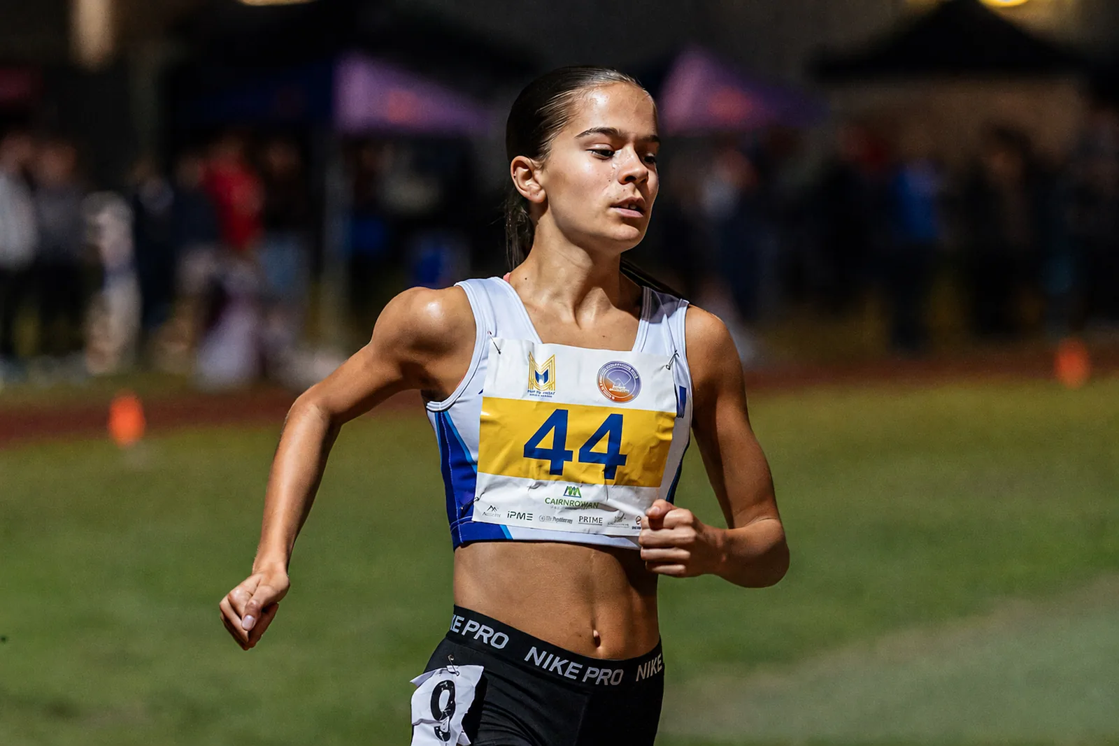 Brentwood Beagles athletes at the Monument Mile, Stirling, 6 September 2026