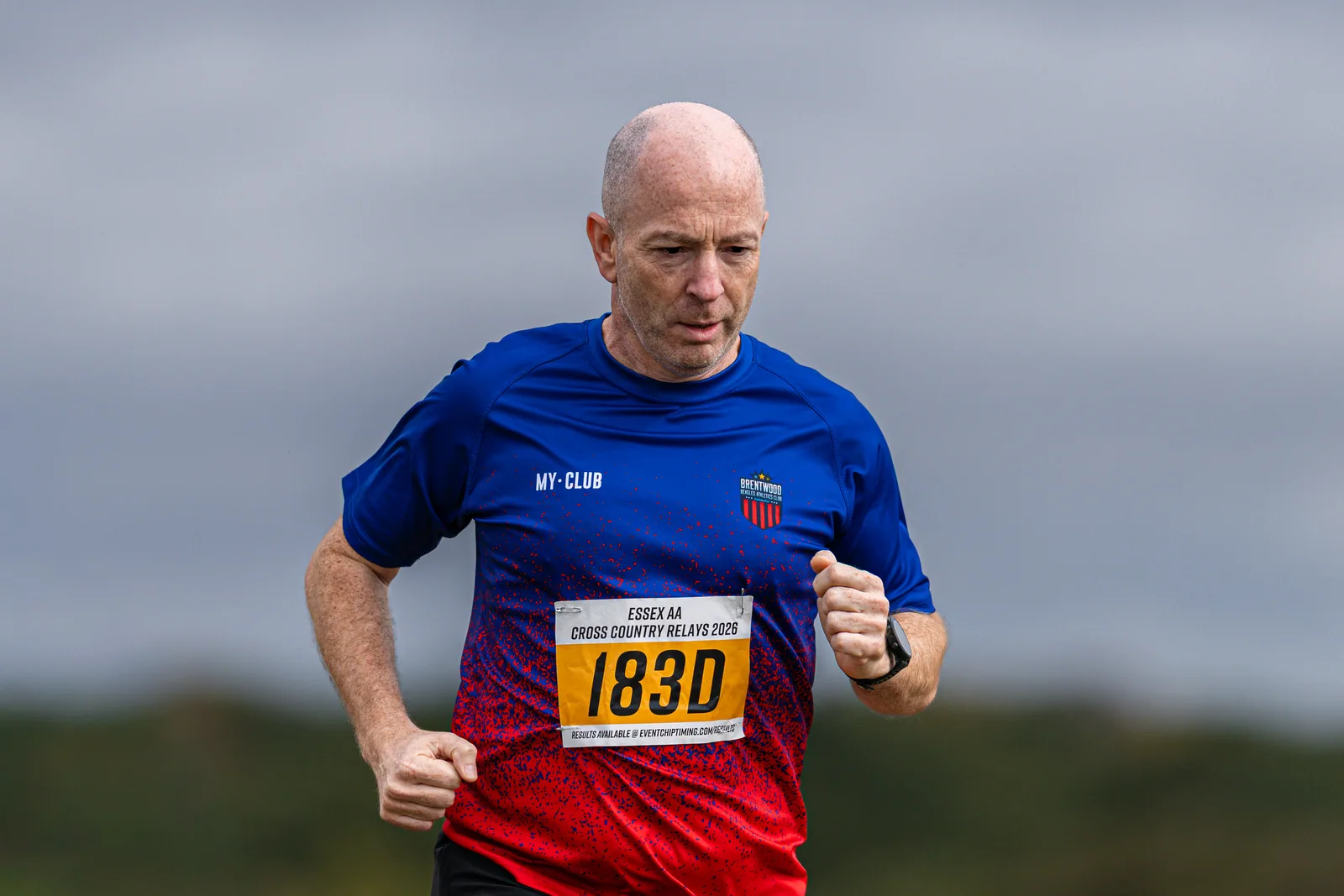 Brentwood Beagles athletes at the Essex Cross Country Relays, 19 September 2026