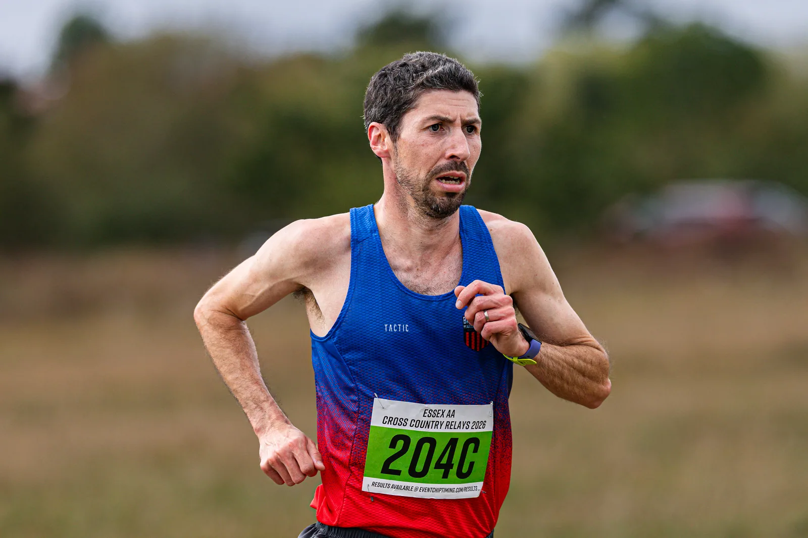 Brentwood Beagles athletes at the Essex Cross Country Relays, 19 September 2026