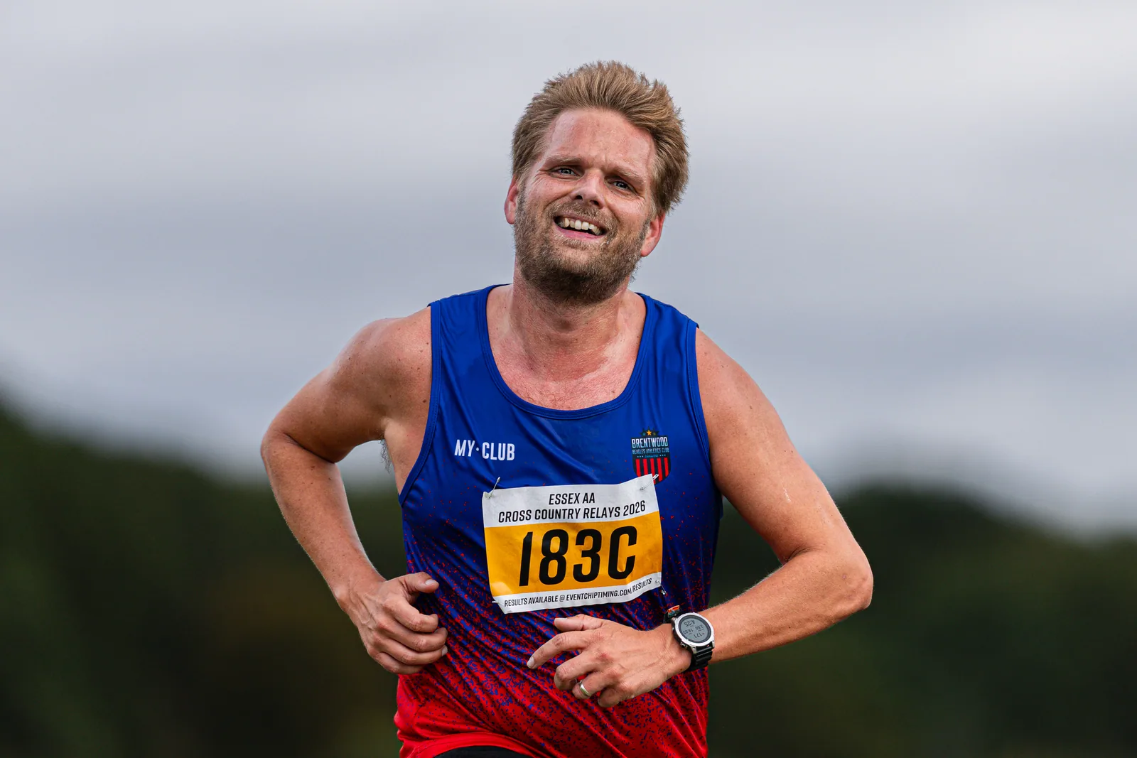 Brentwood Beagles athletes at the Essex Cross Country Relays, 19 September 2026