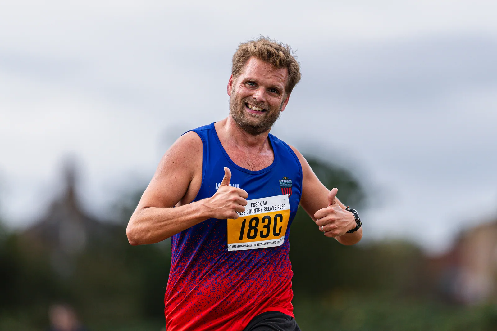 Brentwood Beagles athletes at the Essex Cross Country Relays, 19 September 2026