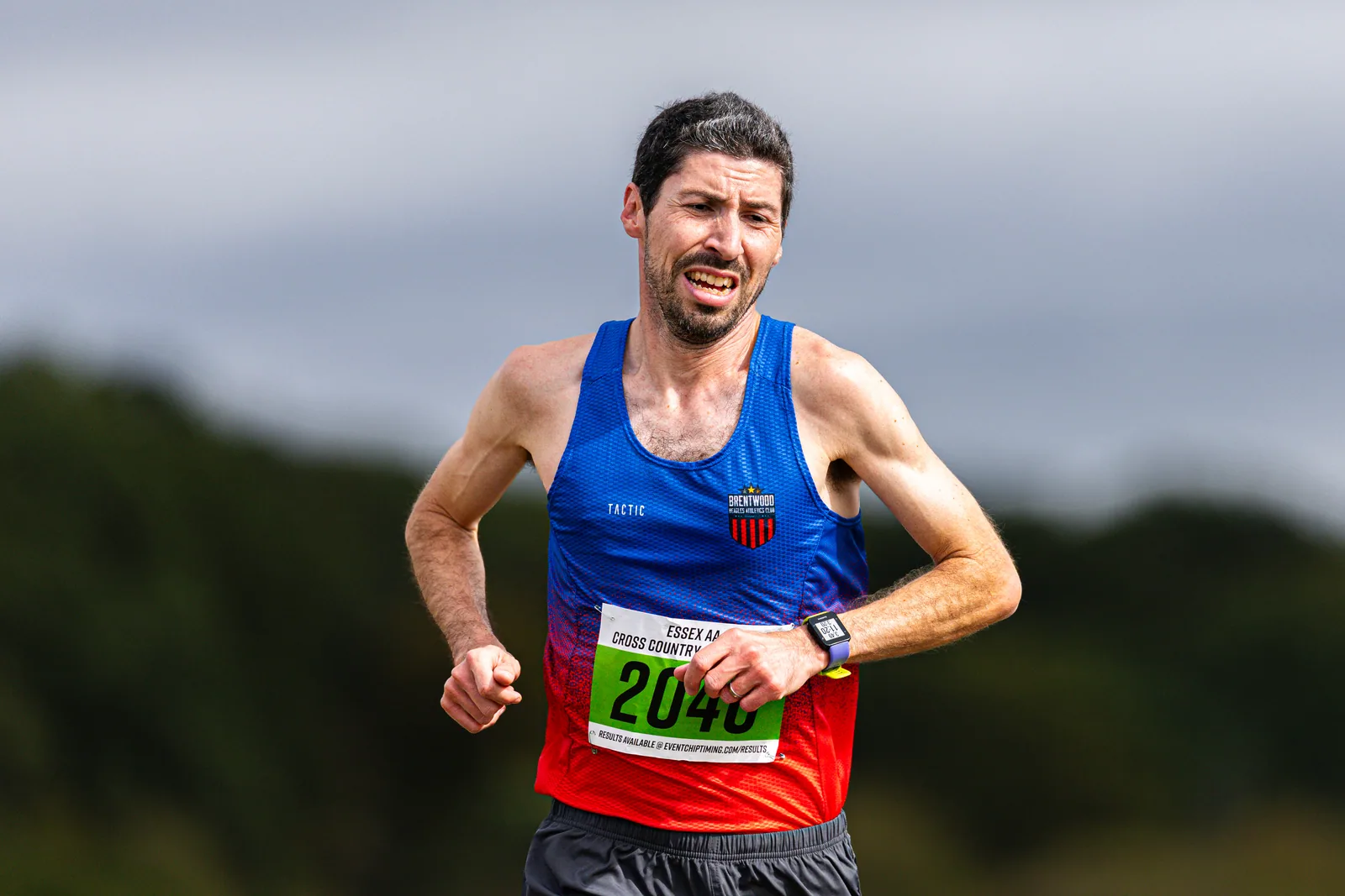 Brentwood Beagles athletes at the Essex Cross Country Relays, 19 September 2026