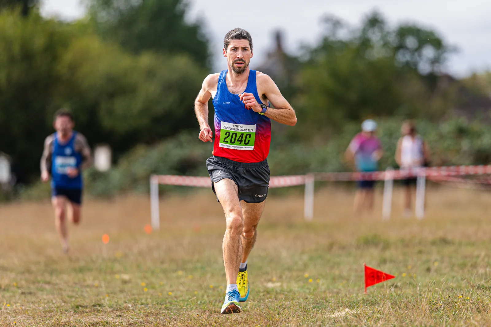 Brentwood Beagles athletes at the Essex Cross Country Relays, 19 September 2026