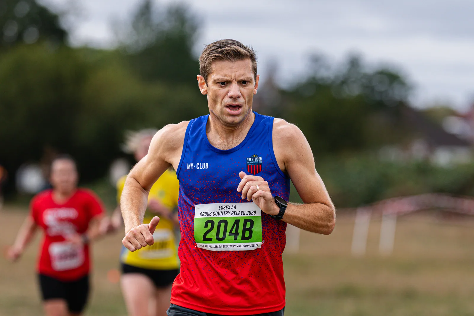 Brentwood Beagles athletes at the Essex Cross Country Relays, 19 September 2026