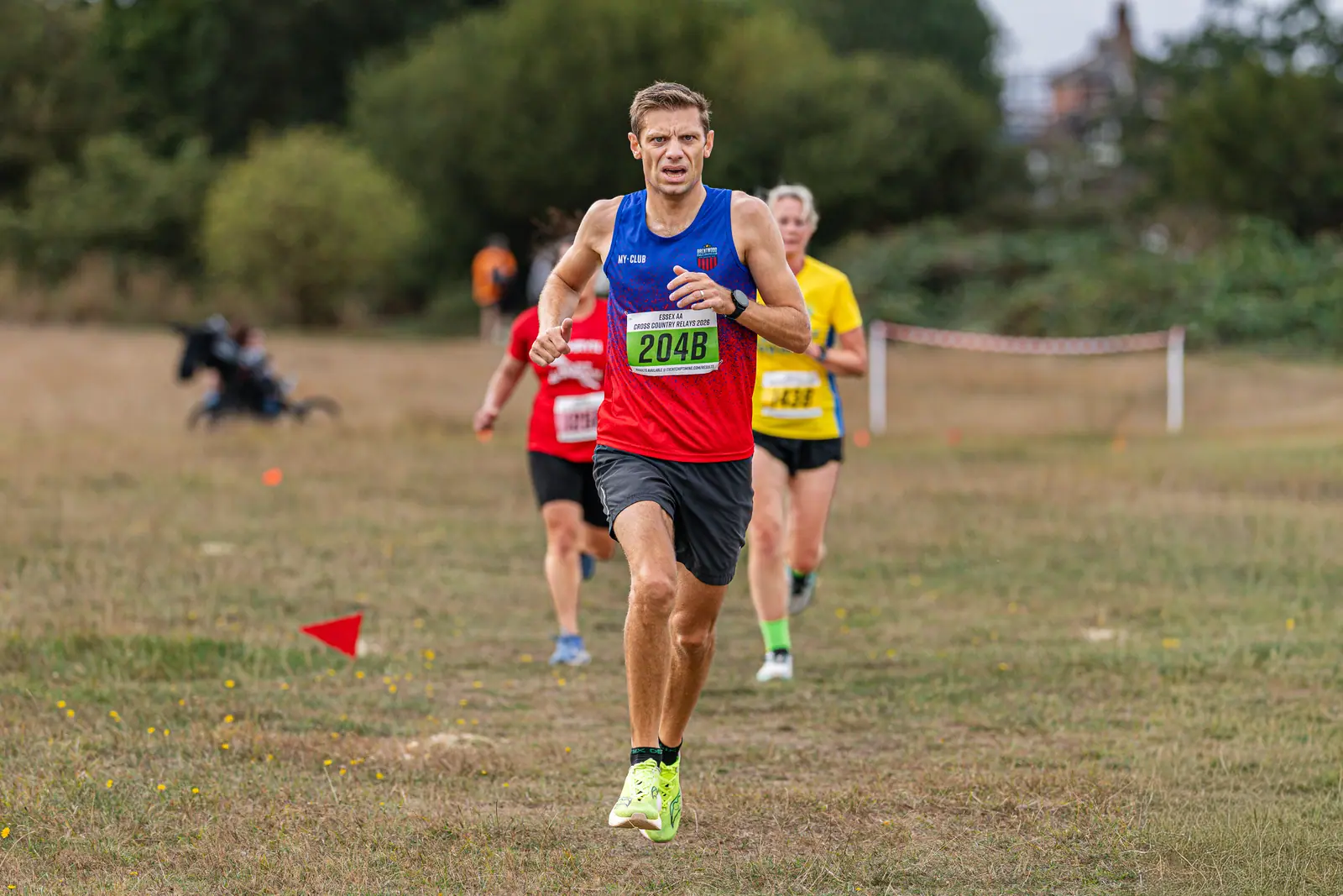 Brentwood Beagles athletes at the Essex Cross Country Relays, 19 September 2026