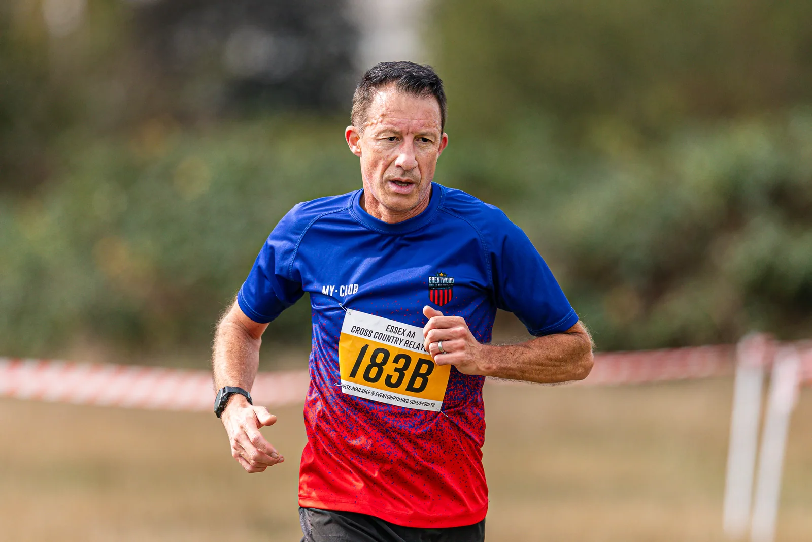 Brentwood Beagles athletes at the Essex Cross Country Relays, 19 September 2026