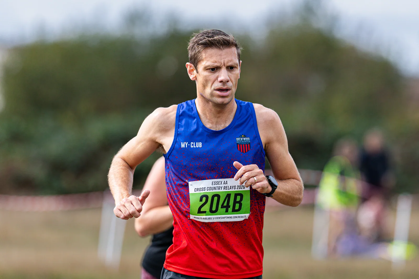 Brentwood Beagles athletes at the Essex Cross Country Relays, 19 September 2026