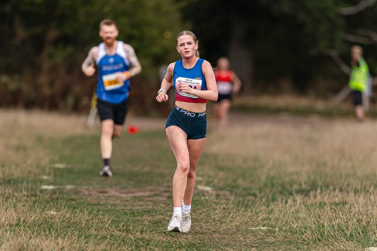 Brentwood Beagles athletes at the Essex Cross Country Relays, 19 September 2026