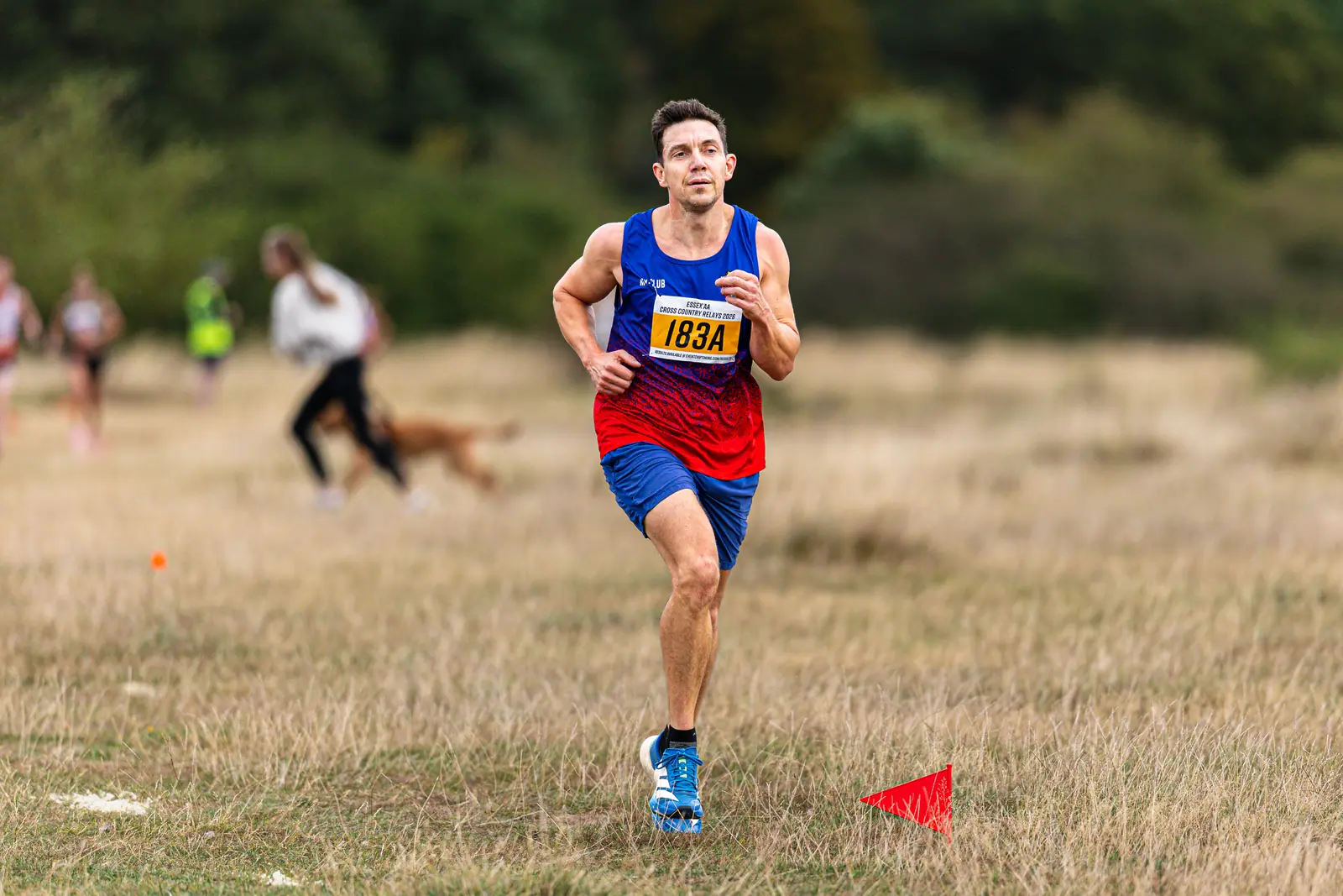 Brentwood Beagles athletes at the Essex Cross Country Relays, 19 September 2026