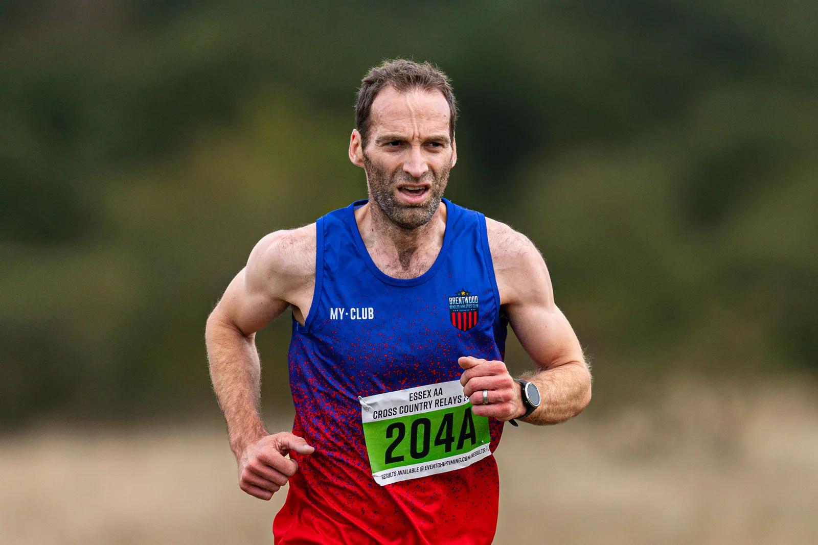 Brentwood Beagles athletes at the Essex Cross Country Relays, 19 September 2026
