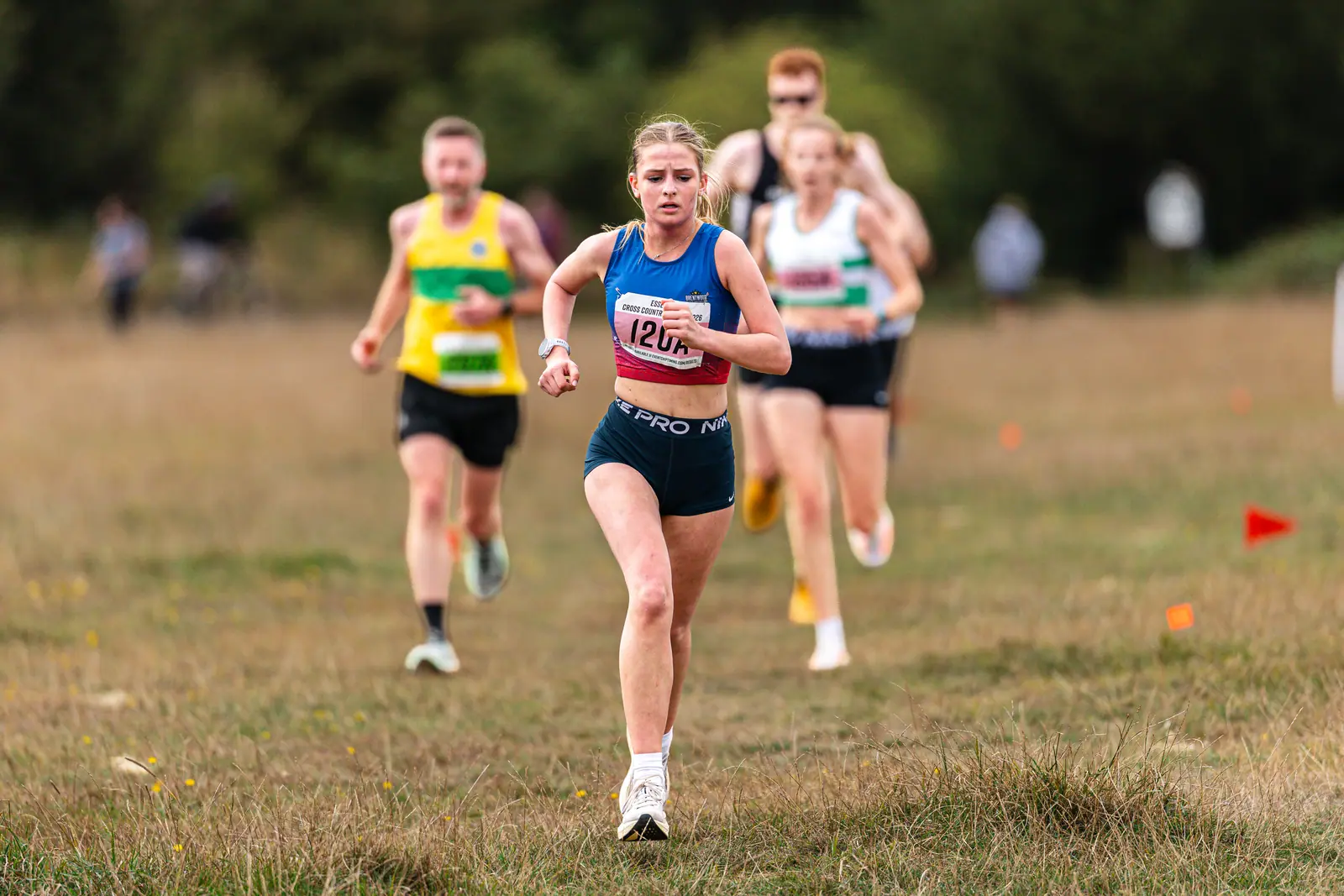 Brentwood Beagles athletes at the Essex Cross Country Relays, 19 September 2026