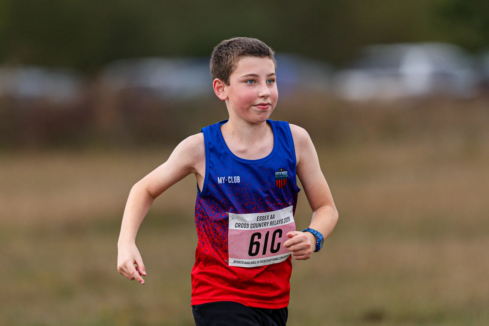 Brentwood Beagles athletes at the Essex Cross Country Relays, 19 September 2026