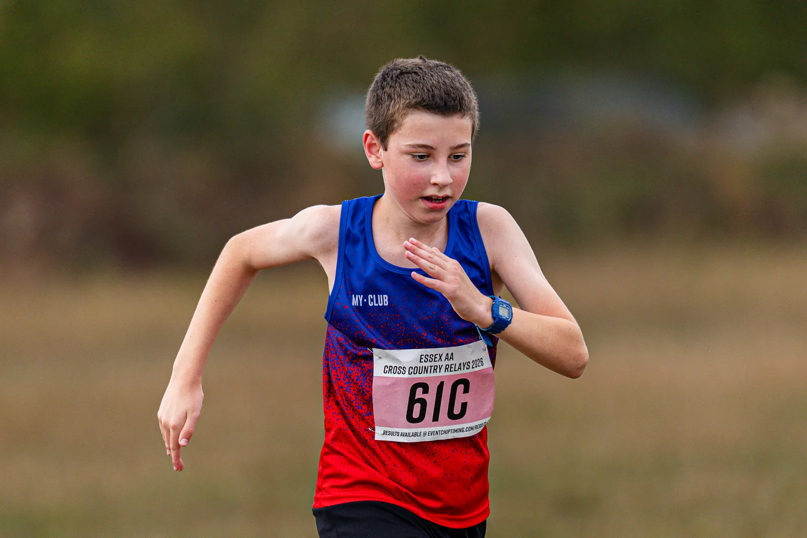 Brentwood Beagles athletes at the Essex Cross Country Relays, 19 September 2026