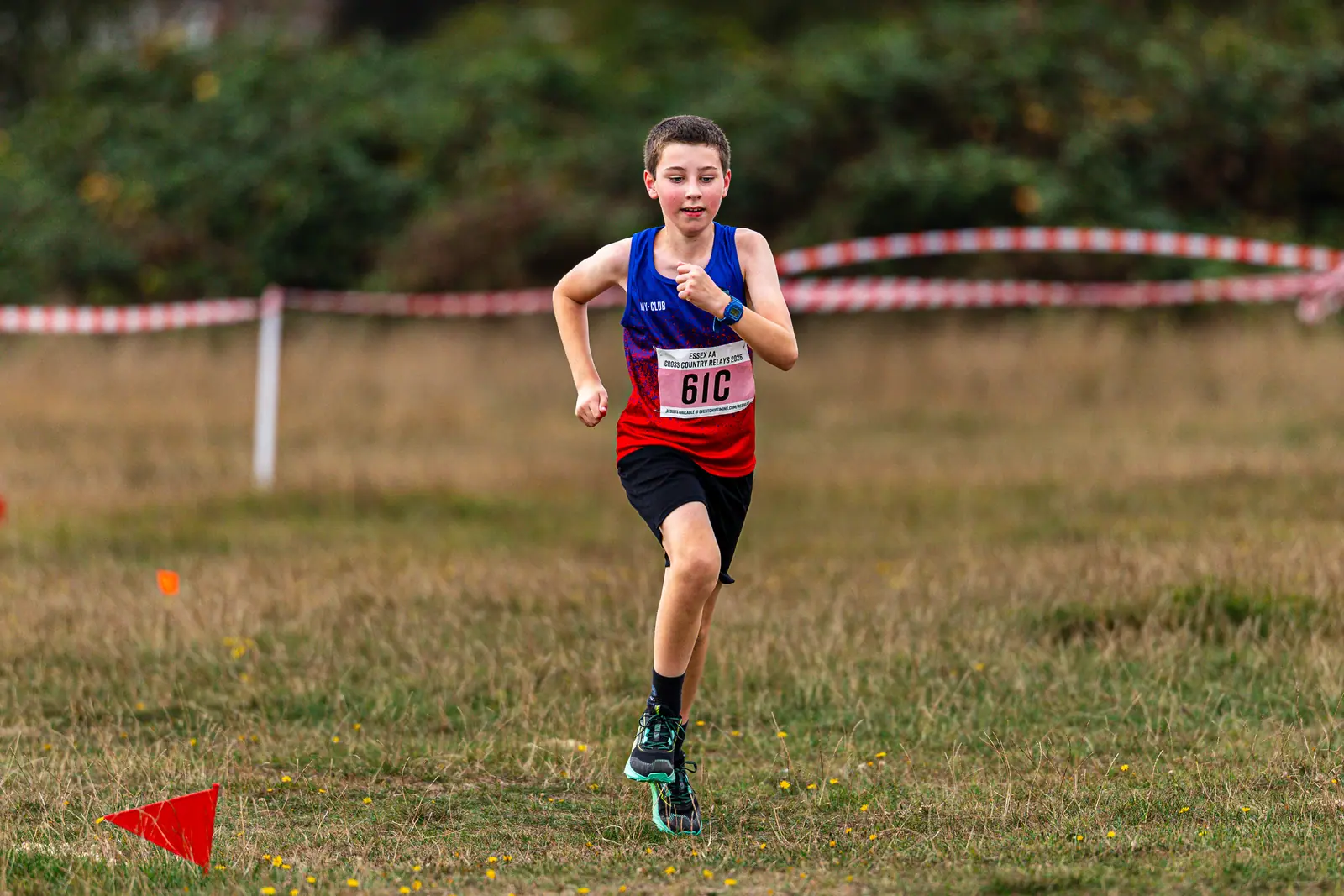 Brentwood Beagles athletes at the Essex Cross Country Relays, 19 September 2026