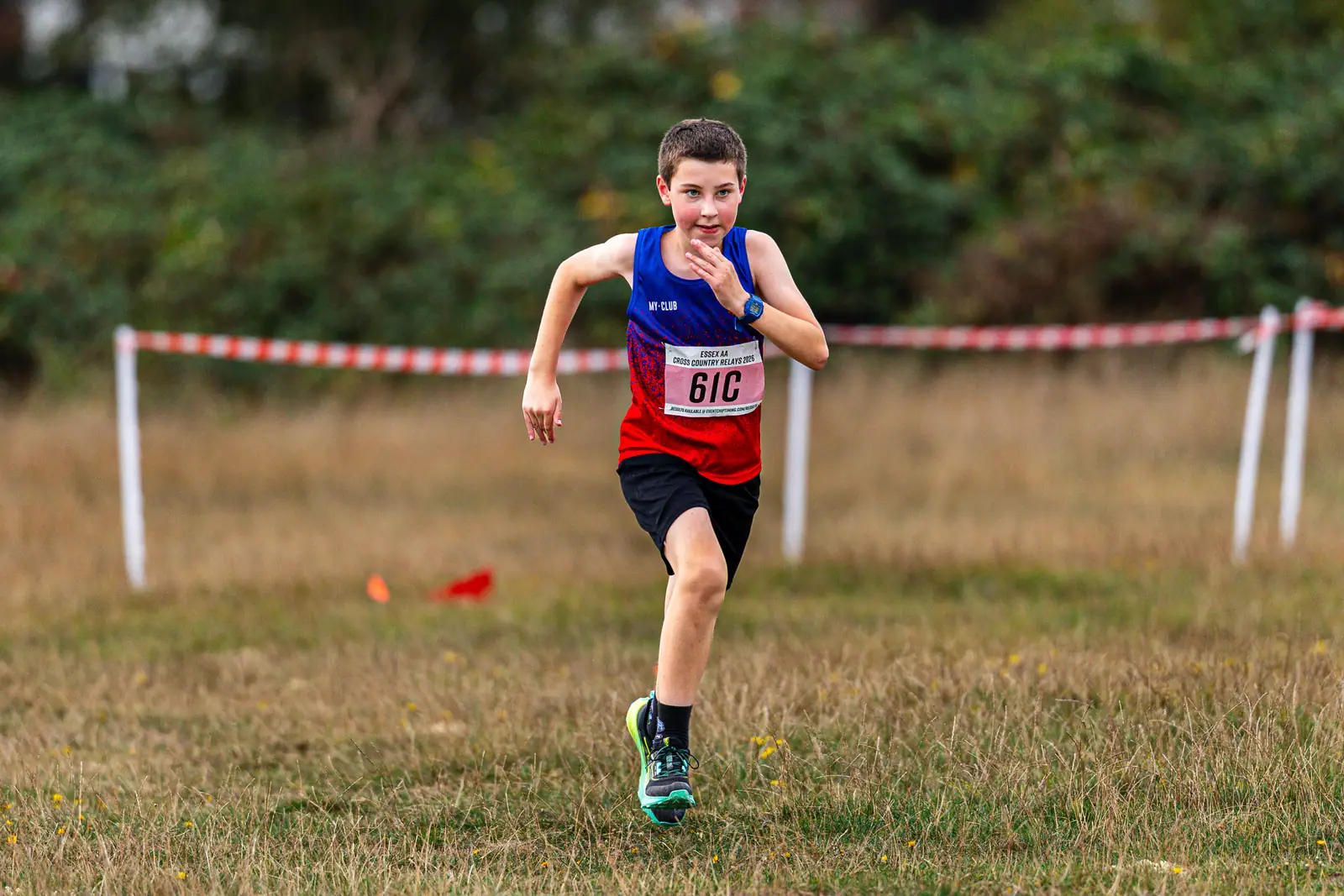 Brentwood Beagles athletes at the Essex Cross Country Relays, 19 September 2026
