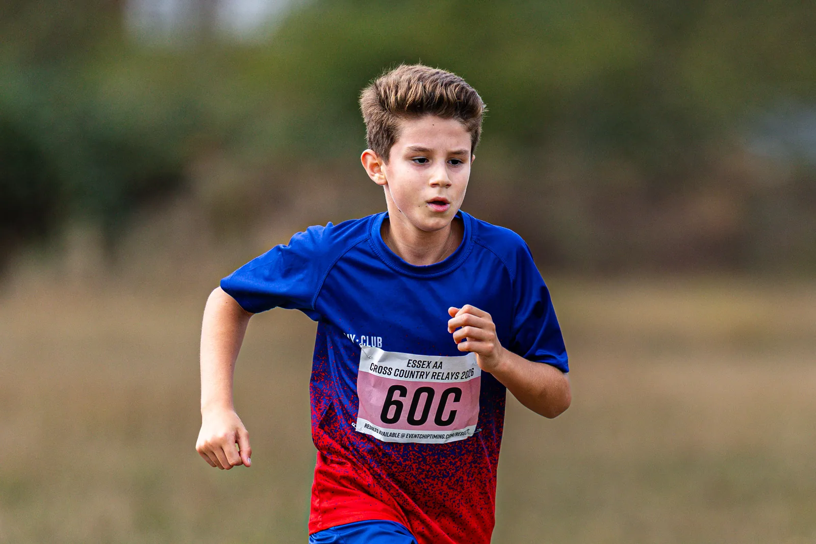 Brentwood Beagles athletes at the Essex Cross Country Relays, 19 September 2026