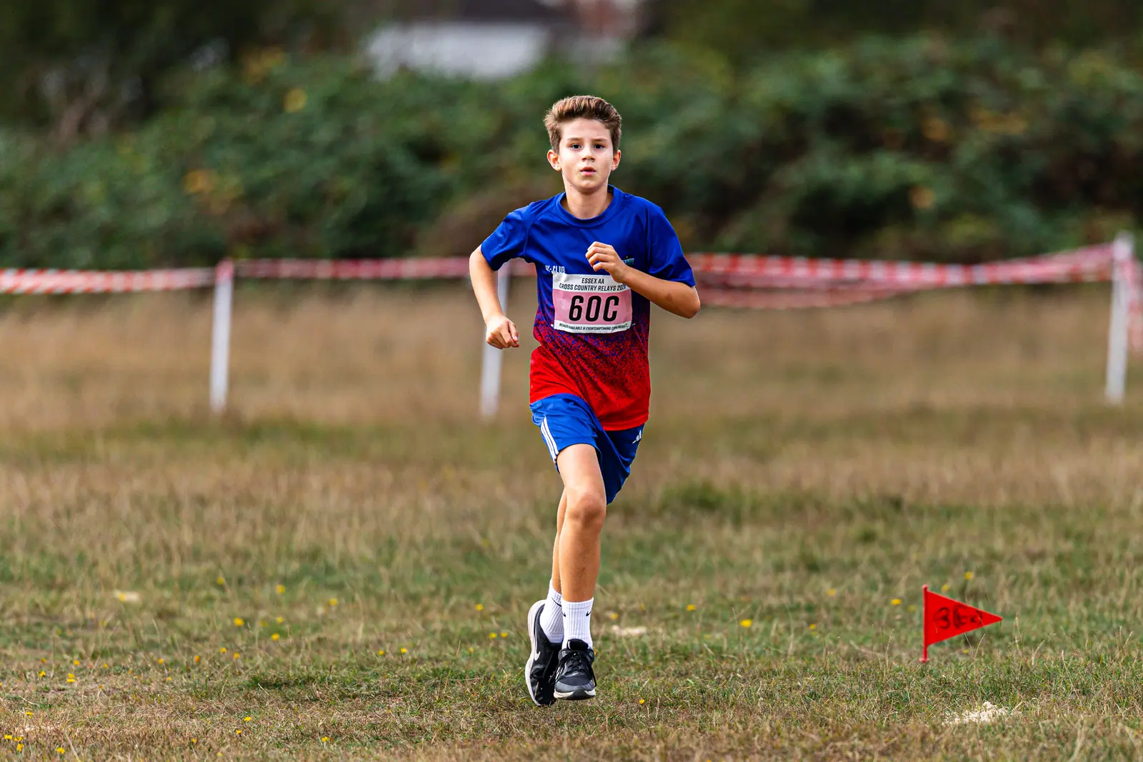 Brentwood Beagles athletes at the Essex Cross Country Relays, 19 September 2026