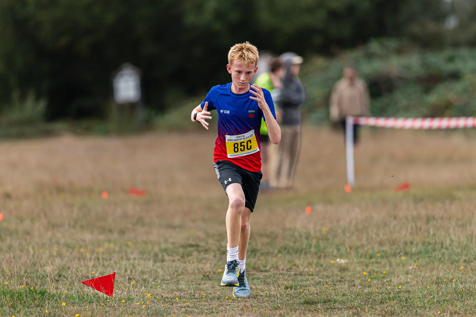 Brentwood Beagles athletes at the Essex Cross Country Relays, 19 September 2026