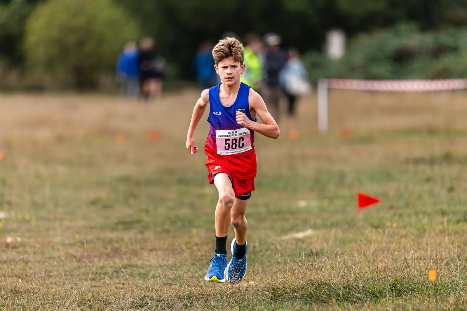 Brentwood Beagles athletes at the Essex Cross Country Relays, 19 September 2026