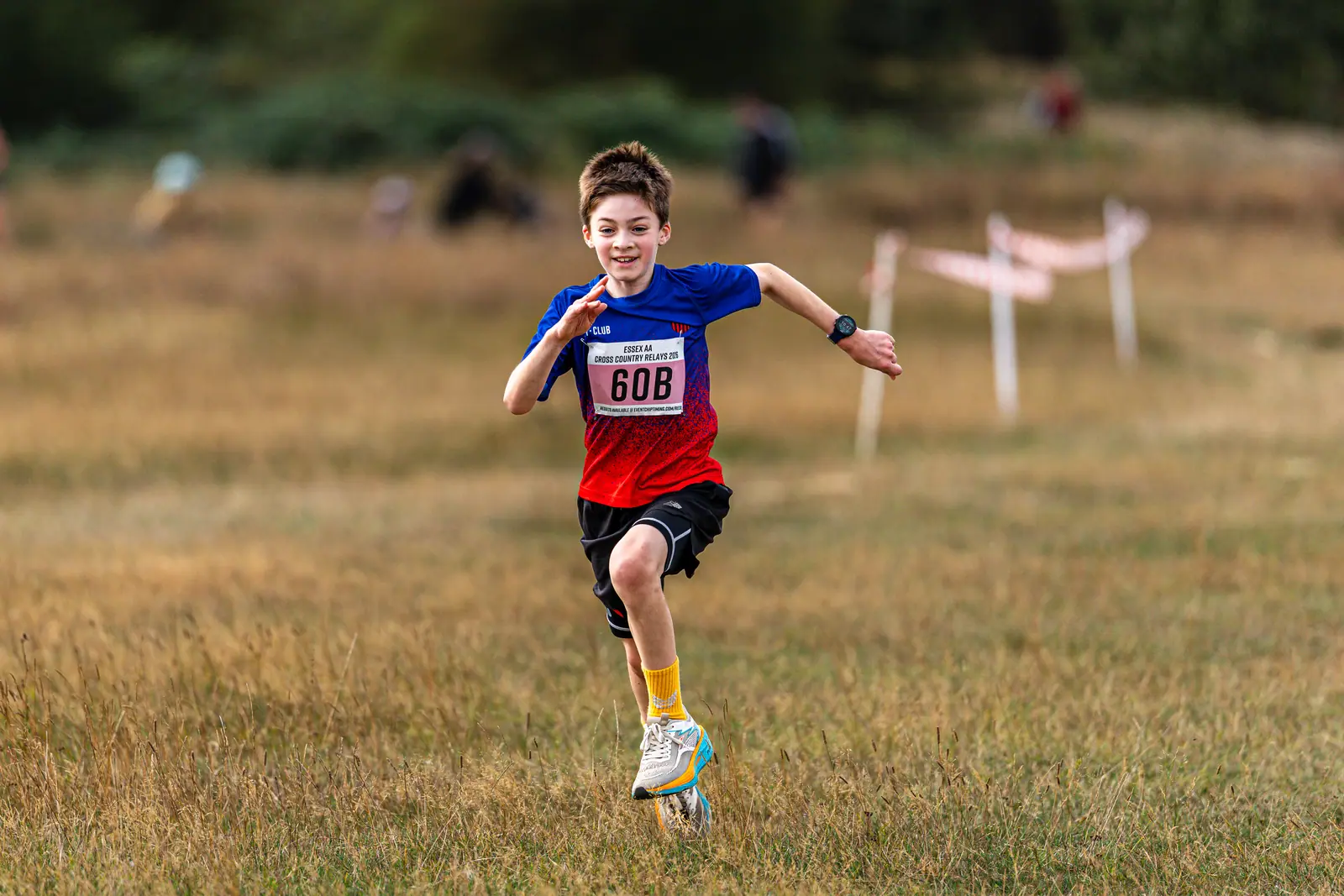 Brentwood Beagles athletes at the Essex Cross Country Relays, 19 September 2026