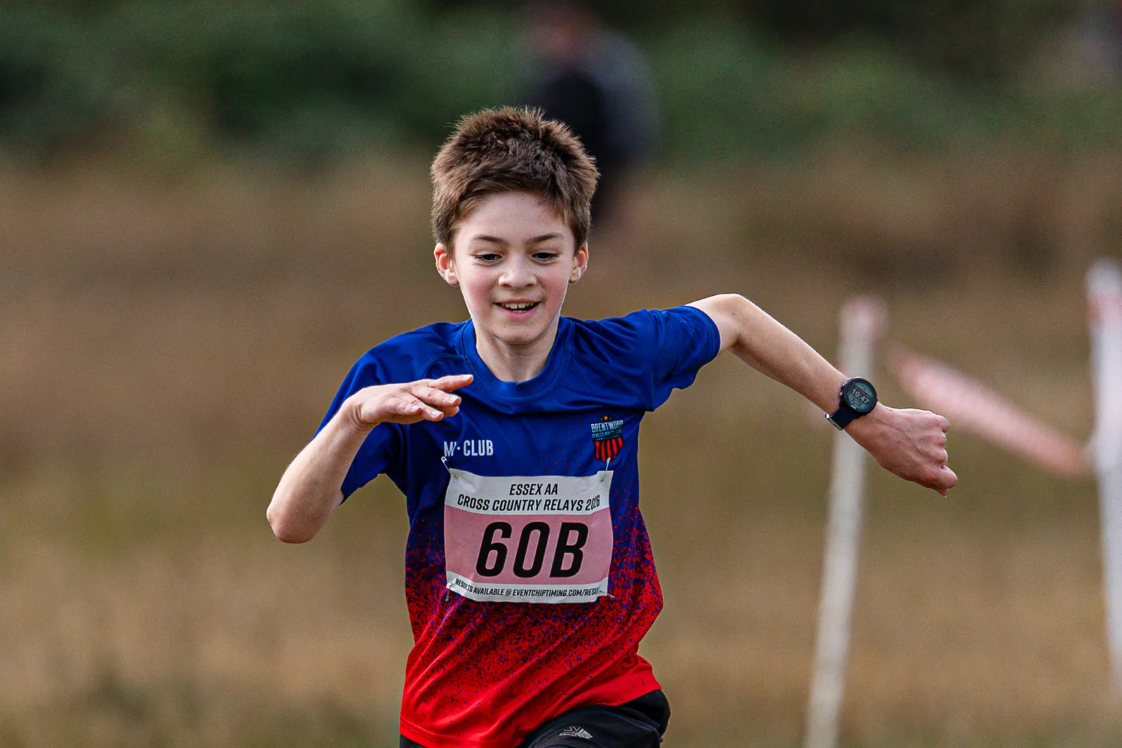 Brentwood Beagles athletes at the Essex Cross Country Relays, 19 September 2026