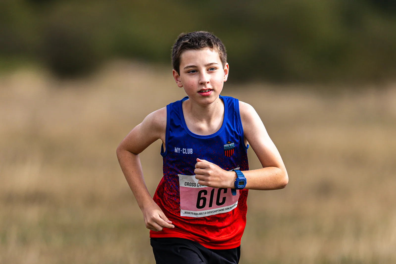 Brentwood Beagles athletes at the Essex Cross Country Relays, 19 September 2026