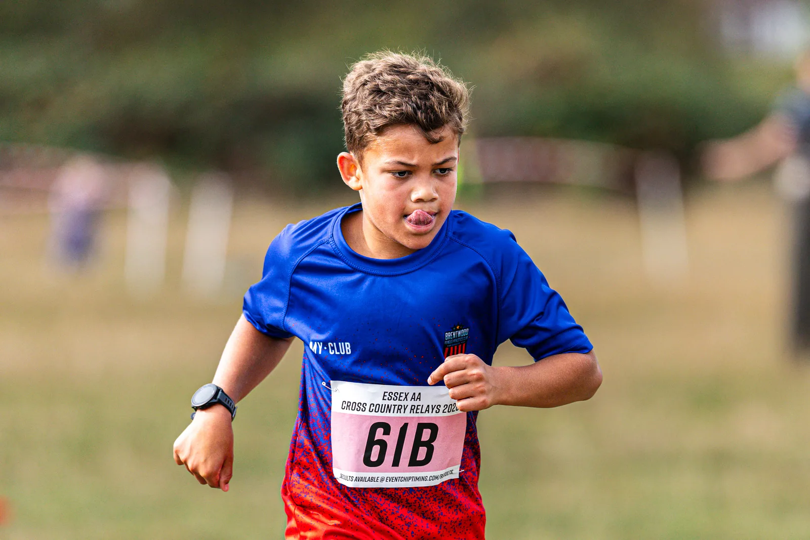 Brentwood Beagles athletes at the Essex Cross Country Relays, 19 September 2026