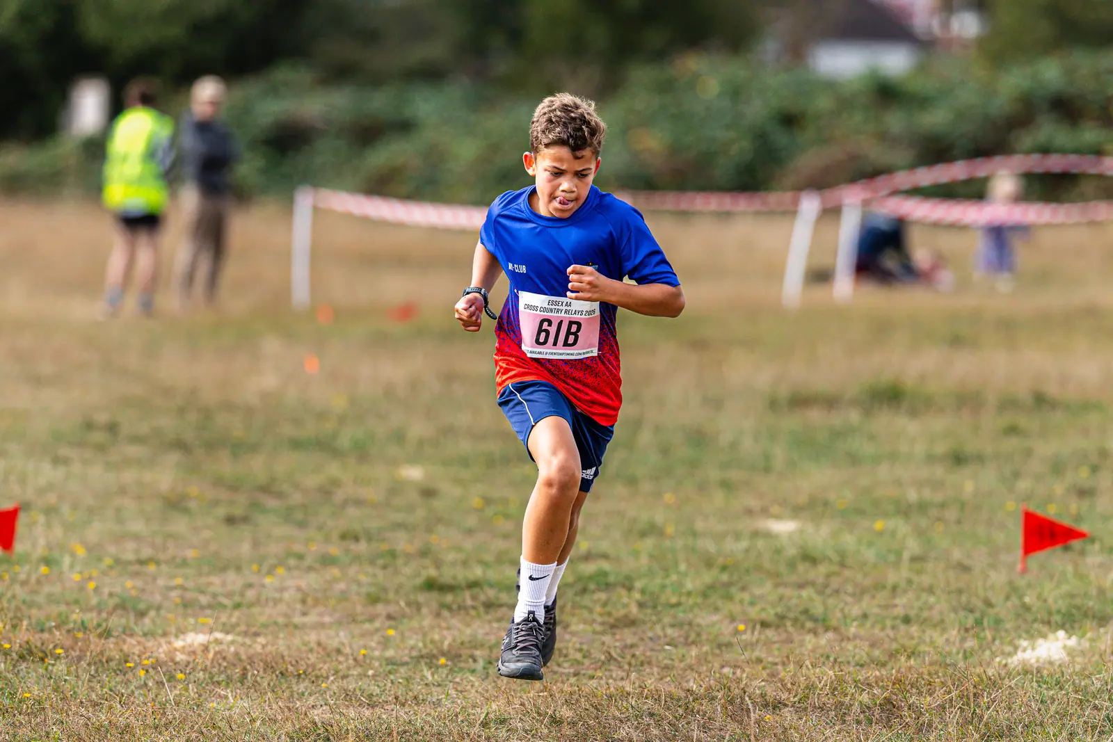 Brentwood Beagles athletes at the Essex Cross Country Relays, 19 September 2026