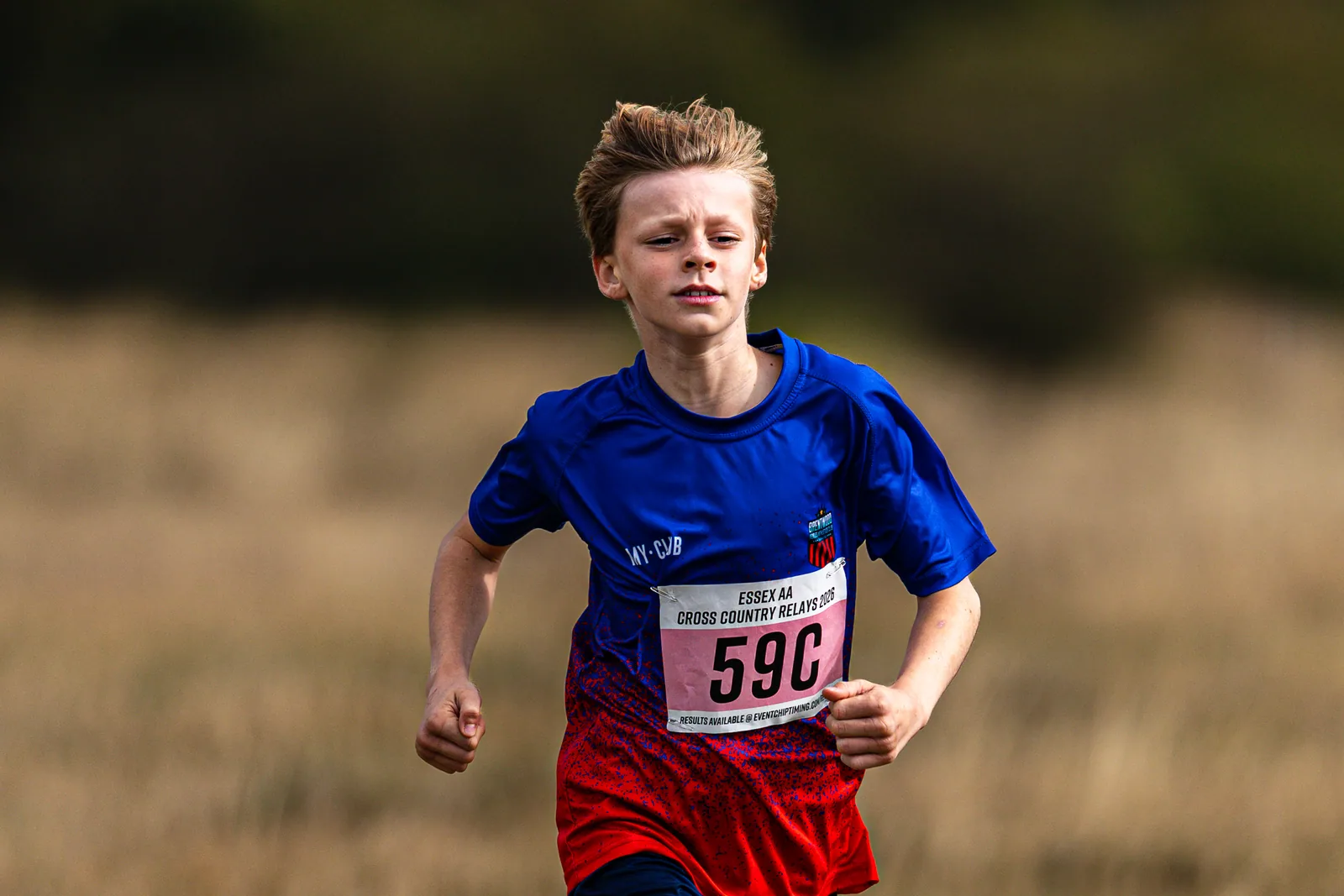 Brentwood Beagles athletes at the Essex Cross Country Relays, 19 September 2026