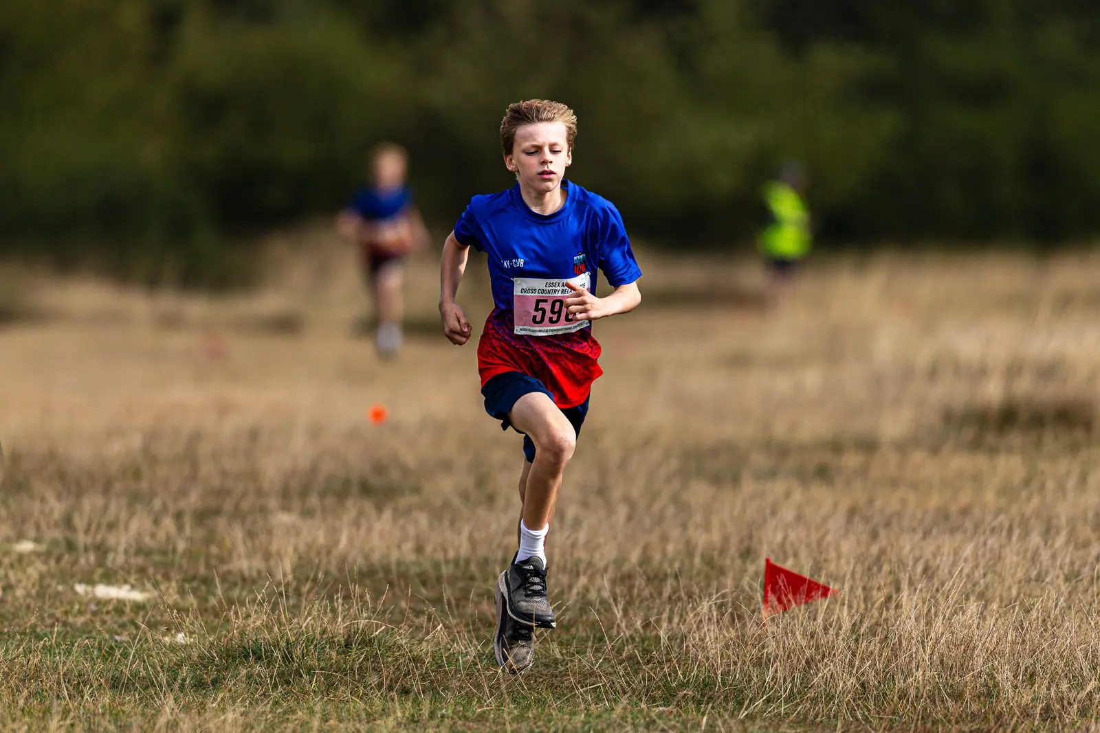 Brentwood Beagles athletes at the Essex Cross Country Relays, 19 September 2026