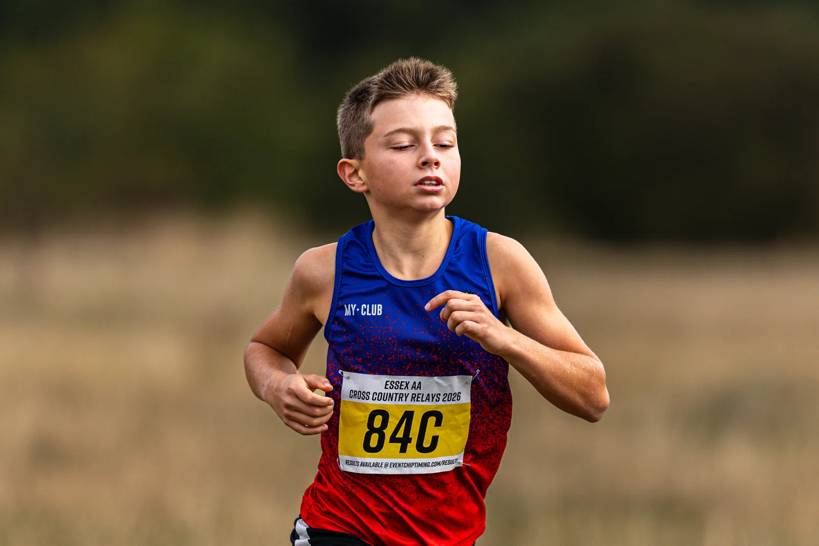 Brentwood Beagles athletes at the Essex Cross Country Relays, 19 September 2026