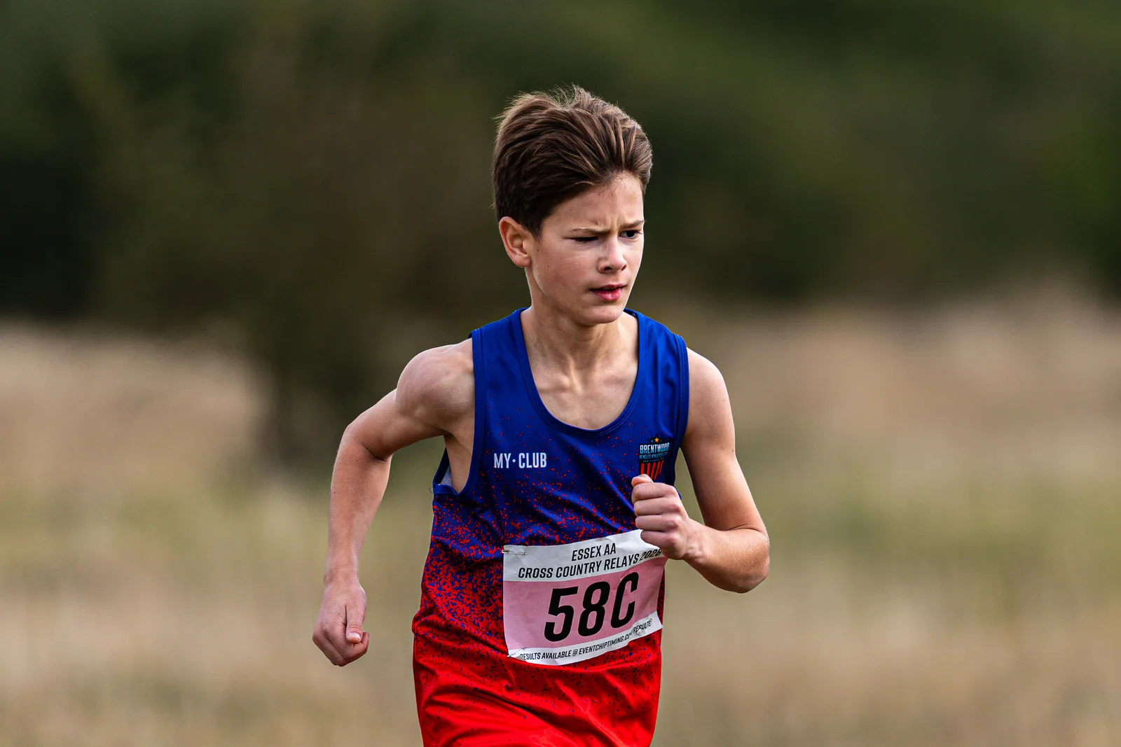 Brentwood Beagles athletes at the Essex Cross Country Relays, 19 September 2026
