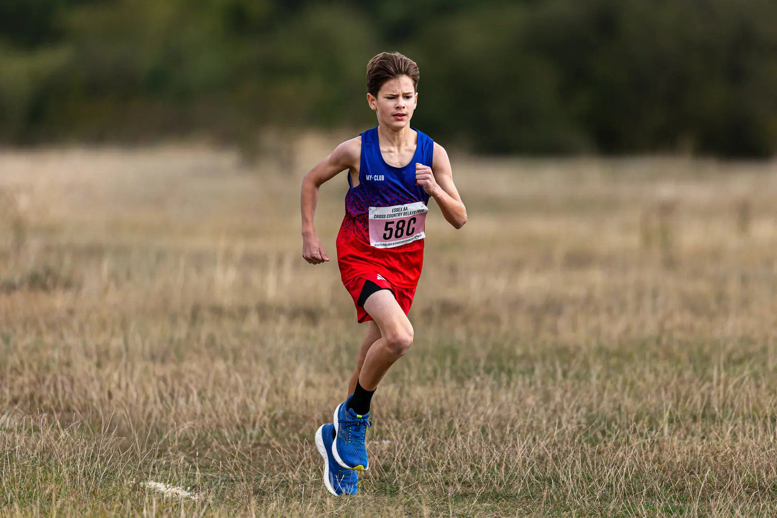 Brentwood Beagles athletes at the Essex Cross Country Relays, 19 September 2026