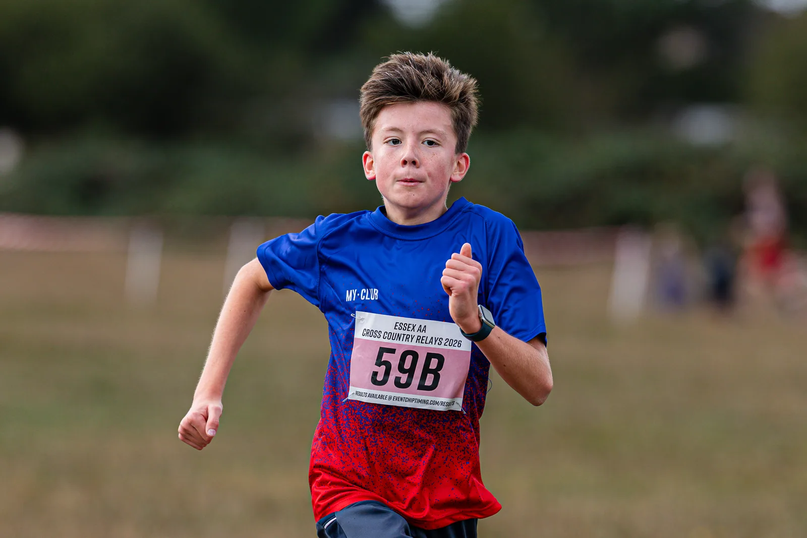 Brentwood Beagles athletes at the Essex Cross Country Relays, 19 September 2026