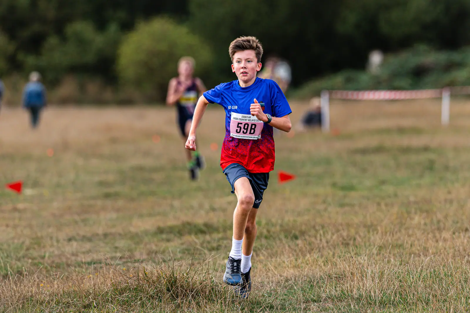 Brentwood Beagles athletes at the Essex Cross Country Relays, 19 September 2026