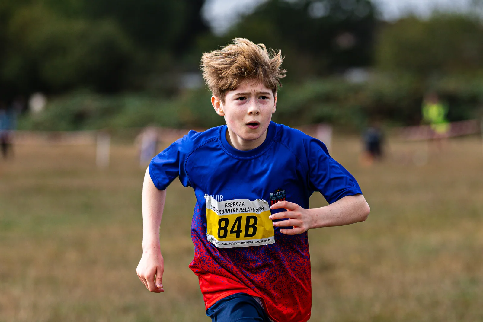 Brentwood Beagles athletes at the Essex Cross Country Relays, 19 September 2026