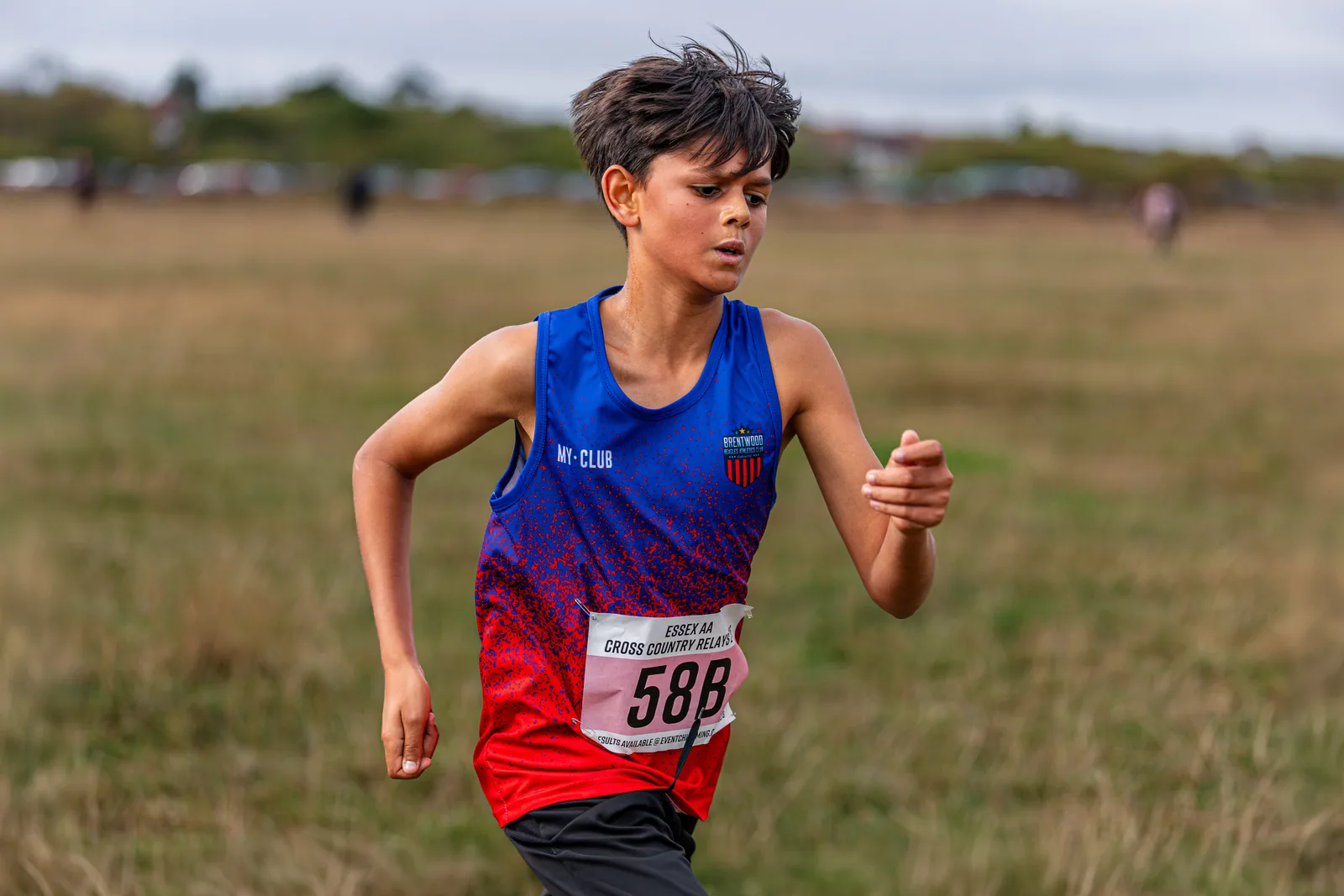 Brentwood Beagles athletes at the Essex Cross Country Relays, 19 September 2026
