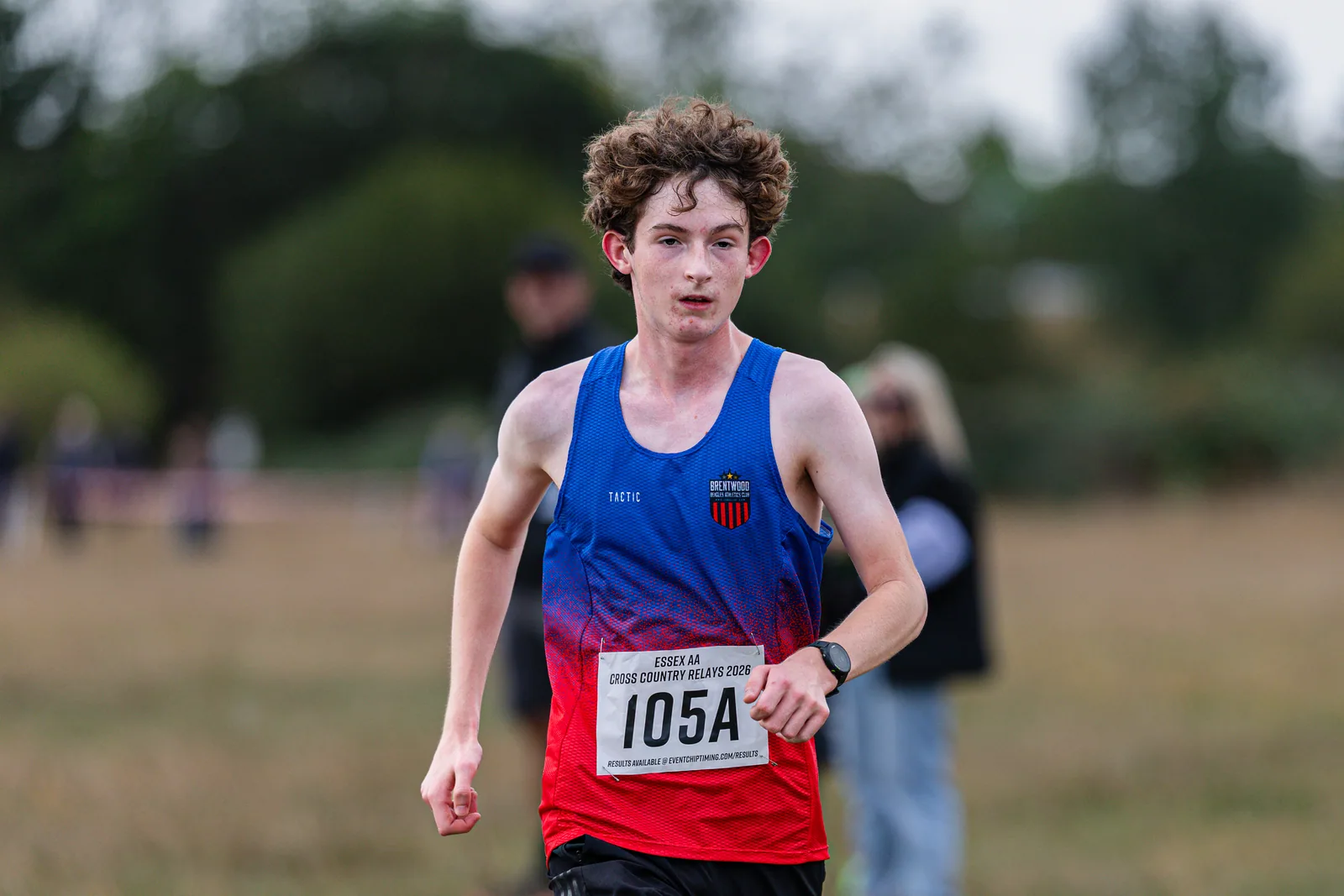 Brentwood Beagles athletes at the Essex Cross Country Relays, 19 September 2026