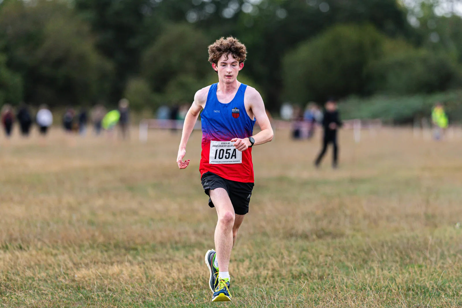 Brentwood Beagles athletes at the Essex Cross Country Relays, 19 September 2026