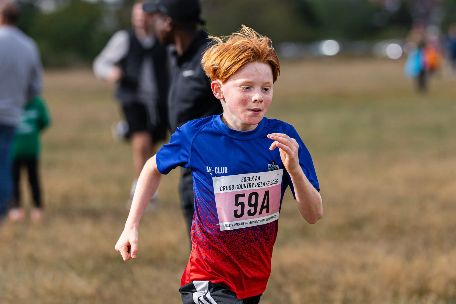 Brentwood Beagles athletes at the Essex Cross Country Relays, 19 September 2026
